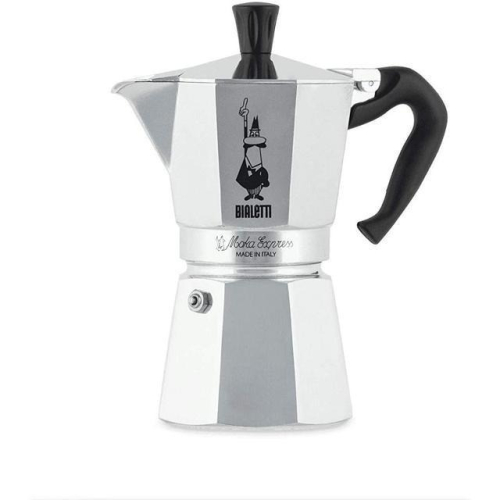 【日本代購】BIALETTI 比亞樂堤 經典 摩卡壺 MOKA 6杯份 銀色