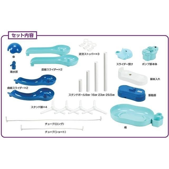 【日本代購】PEARL METAL 滑水道 流水麵 D-6668 薄荷藍-細節圖5