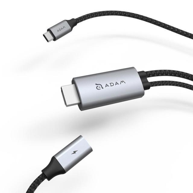 ADAM elements USB-C to 4K 60Hz HDMI 轉接線含PD 100W CASA H180-細節圖3