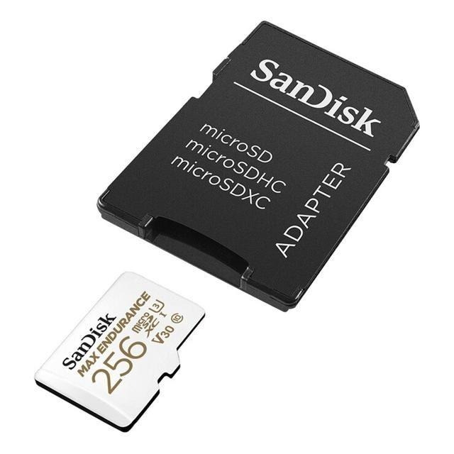 SanDisk 256GB 極致耐寫度 microSDXC 記憶卡含SD轉接卡-細節圖2