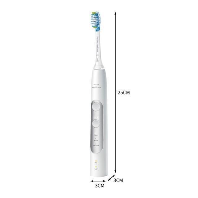 飛利浦 Sonicare ExpertResults 7000 充電式智能音波牙刷 2入 HX7533/01-細節圖2