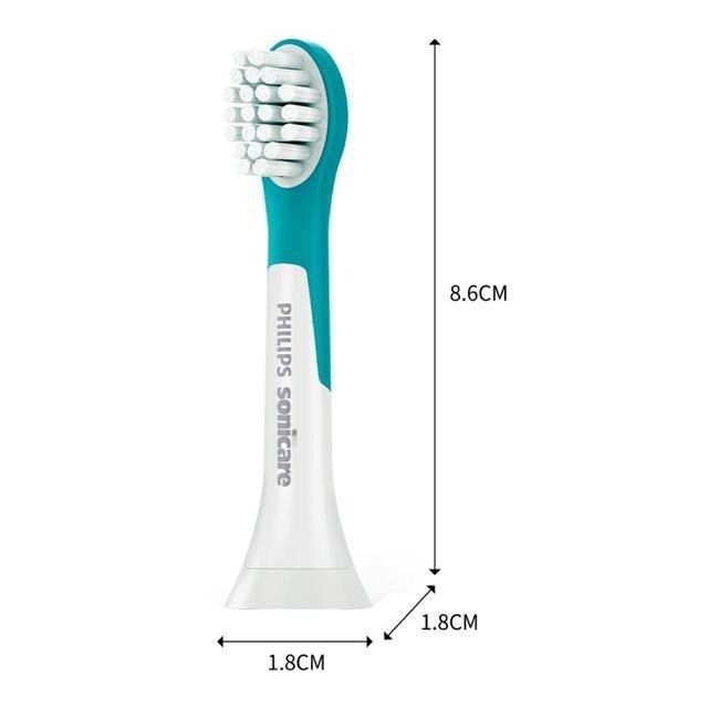 飛利浦 Sonicare 兒童牙刷刷頭 4入 迷你型 HX6032/63-細節圖2