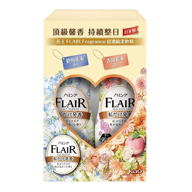 Flair 超濃縮柔軟精 520毫升 X 4入-細節圖2