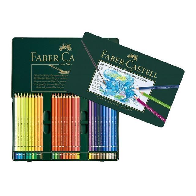 Faber-Castell 輝柏藝術家水彩色鉛筆 60 色-細節圖2