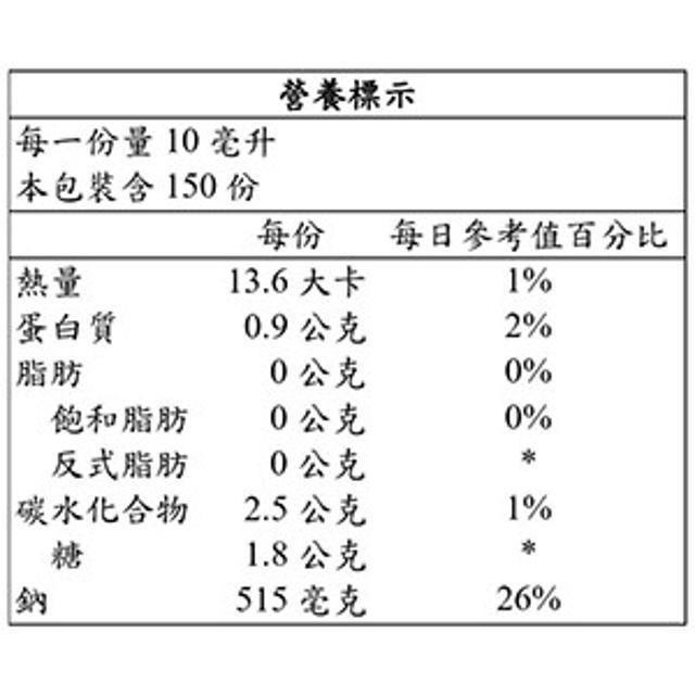 萬家香 大吟釀甘露醬油 1500毫升-細節圖2