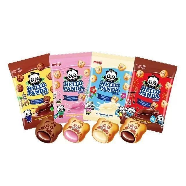 明治 貓熊夾心餅乾組 35公克 X 36入-細節圖2