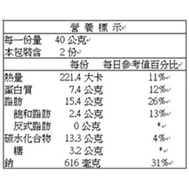 韓味不二 海苔酥 80公克 X 4袋-細節圖3