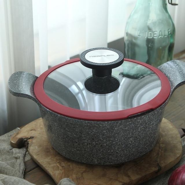 Neoflam Pote 鑄造雙耳湯鍋 24 公分-細節圖2
