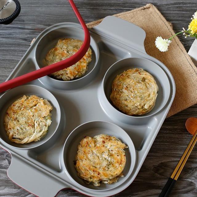 Neoflam 雙耳四格多功能煎鍋含蓋 28公分-細節圖5