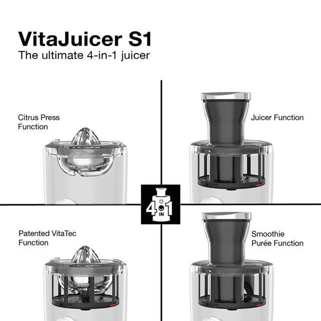 Novis 多功能果汁機 S1 黃-細節圖3