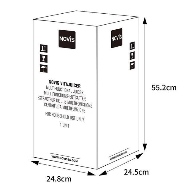Novis 多功能果汁機 S1 黃-細節圖5
