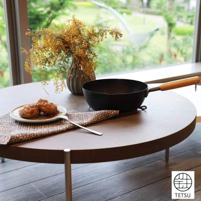 TETSU 窒化鐵製炒鍋 24公分-細節圖2