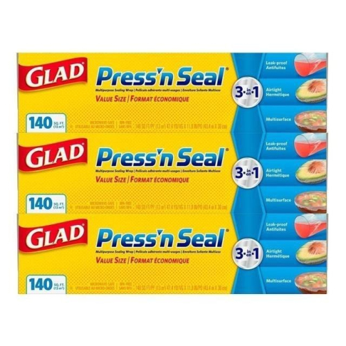 Glad Press’n Seal 強力保鮮膜 3入