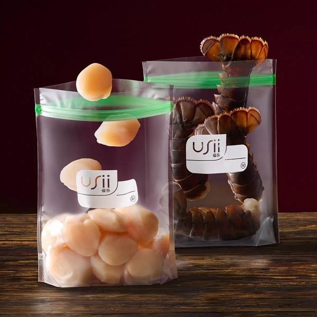 優系 高效鎖鮮袋 食物專用立體夾鏈袋組 58入-細節圖2