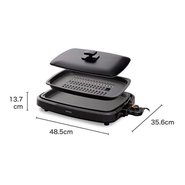 IRIS OHYAMA 烤網風電烤盤 APA-136-細節圖3