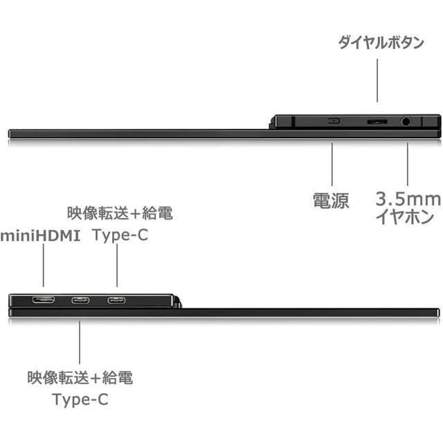 【日本代購】cocopar 輕巧型 攜帶式螢幕 15.6英吋 YC-156R-細節圖7