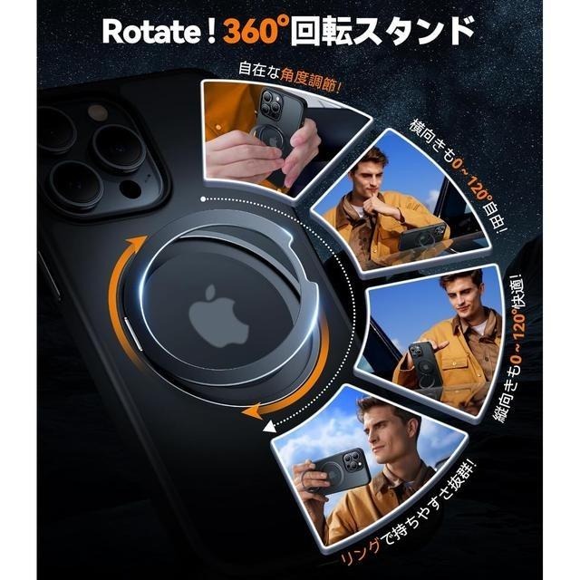 【日本代購】TORRAS 手機殼 UPRO Ostand R 美軍規格  iPhone 15 綠色-細節圖3