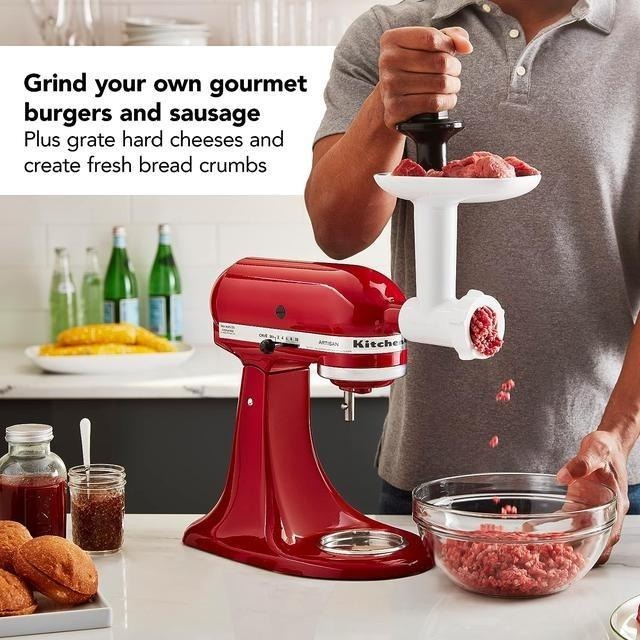 【美國代購】KitchenAid 攪拌機配件 絞肉器-細節圖3