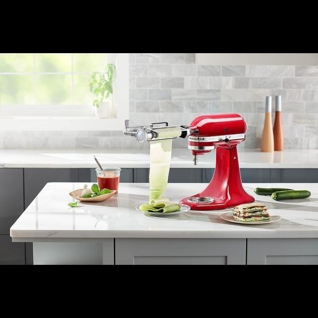 【美國代購】KitchenAid 攪拌機配件 連續切片器 2種刀片-細節圖4