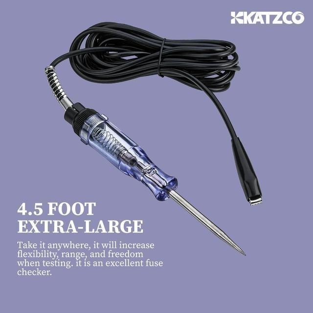 【美國代購】Katzco 探針測試儀DC 6-12 V  AC 24 V-細節圖5