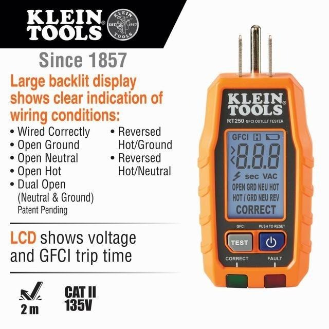 【美國代購】Klein Tools 插座測試儀 RT250-細節圖6