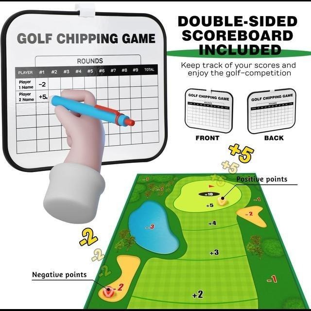 【美國代購】TOY Life 高爾夫球練習遊戲墊-細節圖4