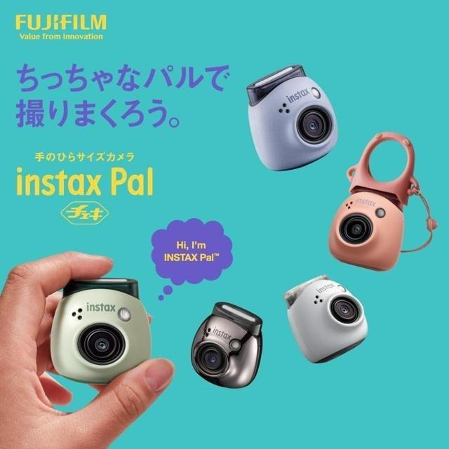 【日本代購】FUJIFILM 富士 INSTAX Pal 廣角 迷你相機 黑色-細節圖4