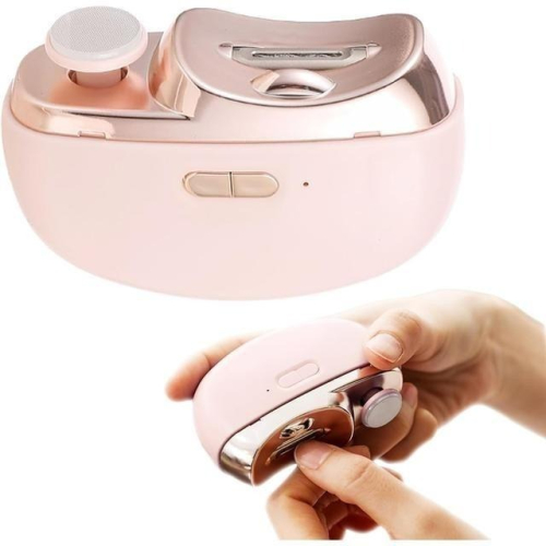 【日本代購】ABNII 電動指甲剪 USB充電 粉色