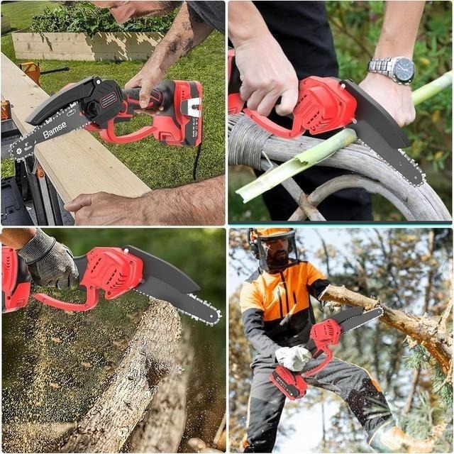 【日本代購】Bamse 充電式小型電鋸 6吋 (附兩個電池)-細節圖9