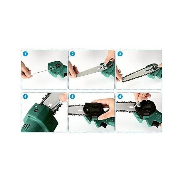 【日本代購】Elikliv 6吋替換鏈鋸 刀片 2個-細節圖3