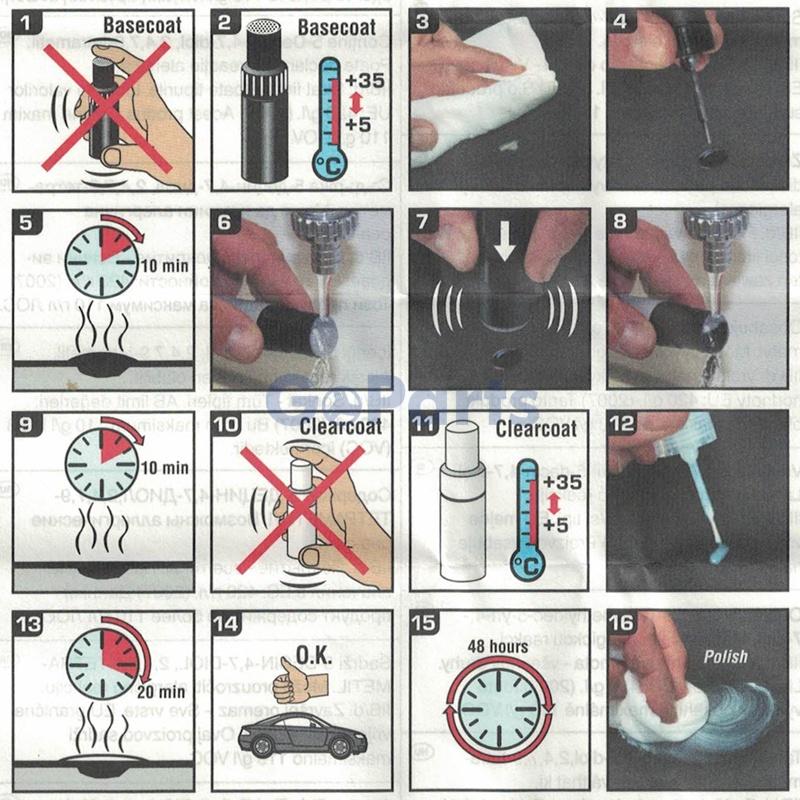 [GoParts現貨] Volvo 原廠 點漆筆 補漆筆 XC60 XC90 XC40 V60 S60 V90 V40-細節圖4