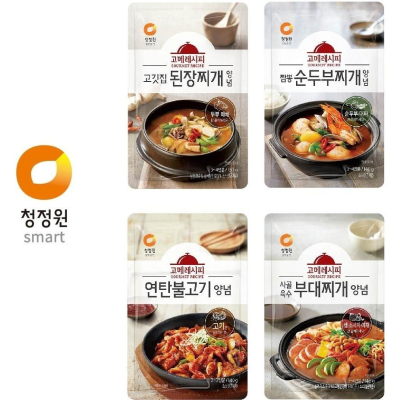 清淨園-醬包(韓式燒肉醬/韓式部隊鍋醬/海鮮豆腐鍋醬/韓式大醬湯醬)