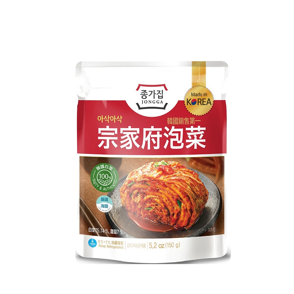 宗家府-原味泡菜 150g-750g-規格圖11