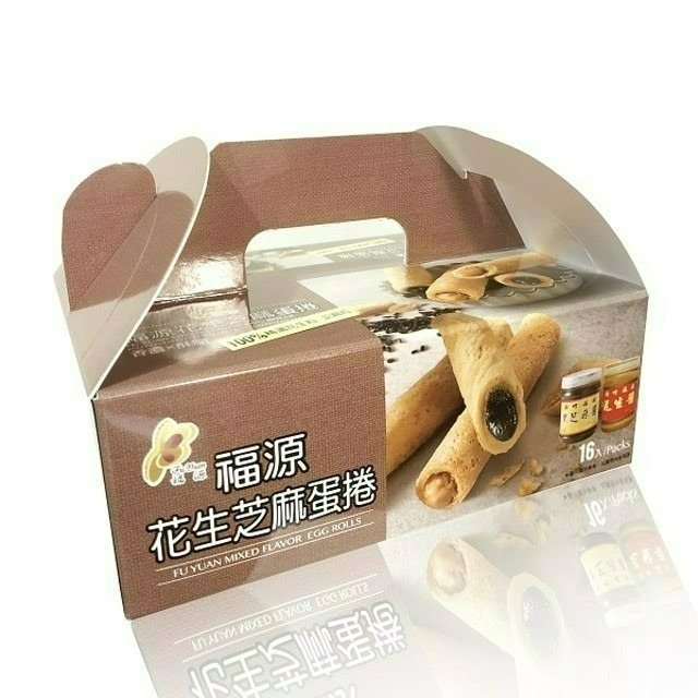 新竹福源  花生醬蛋捲 花生芝麻醬蛋捲 【台灣夯 伴手禮物產館】-細節圖3