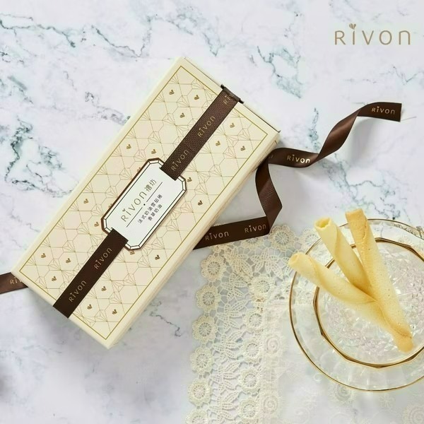 Rivon禮坊 法式奶油雪茄捲10入新口味紅玉紅茶【台灣夯 伴手禮物產館】-細節圖3