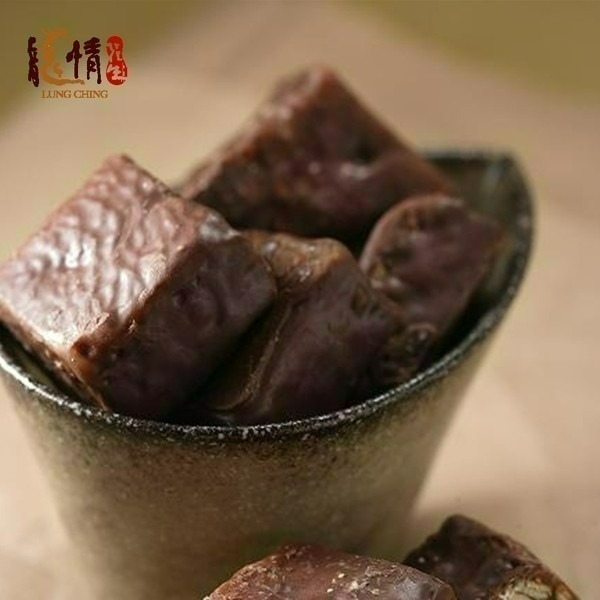 龍潭龍情 巧克力花生糖 花生糖 花生軟糖 不黏牙 16入禮盒 【台灣夯 伴手禮物產館】-細節圖3