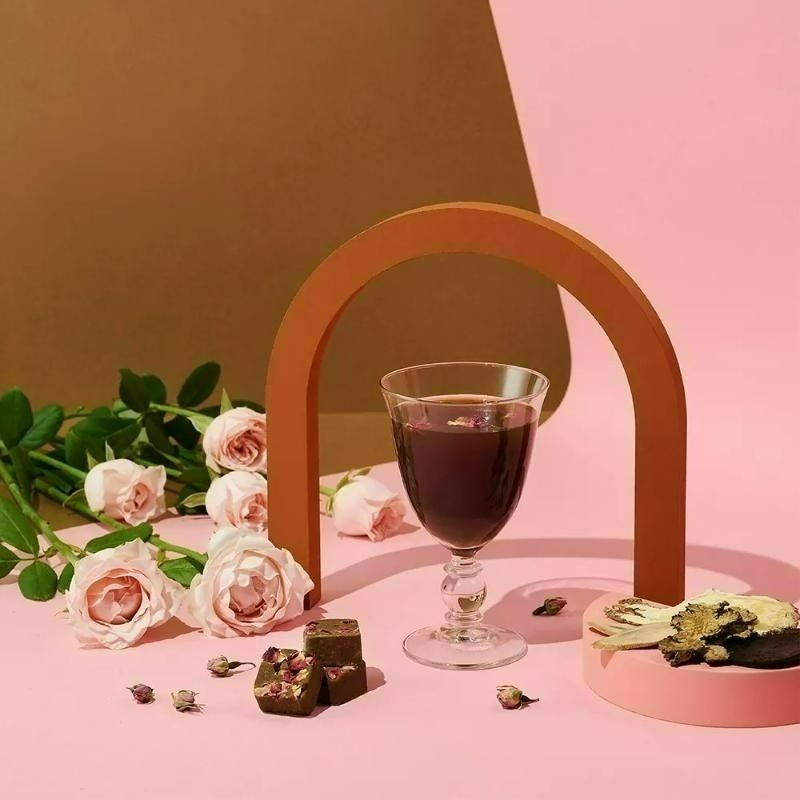 蜜思朵 黑糖磚18入袋裝 桂圓紅棗 薑母茶 【台灣夯 伴手禮物產館】-細節圖3