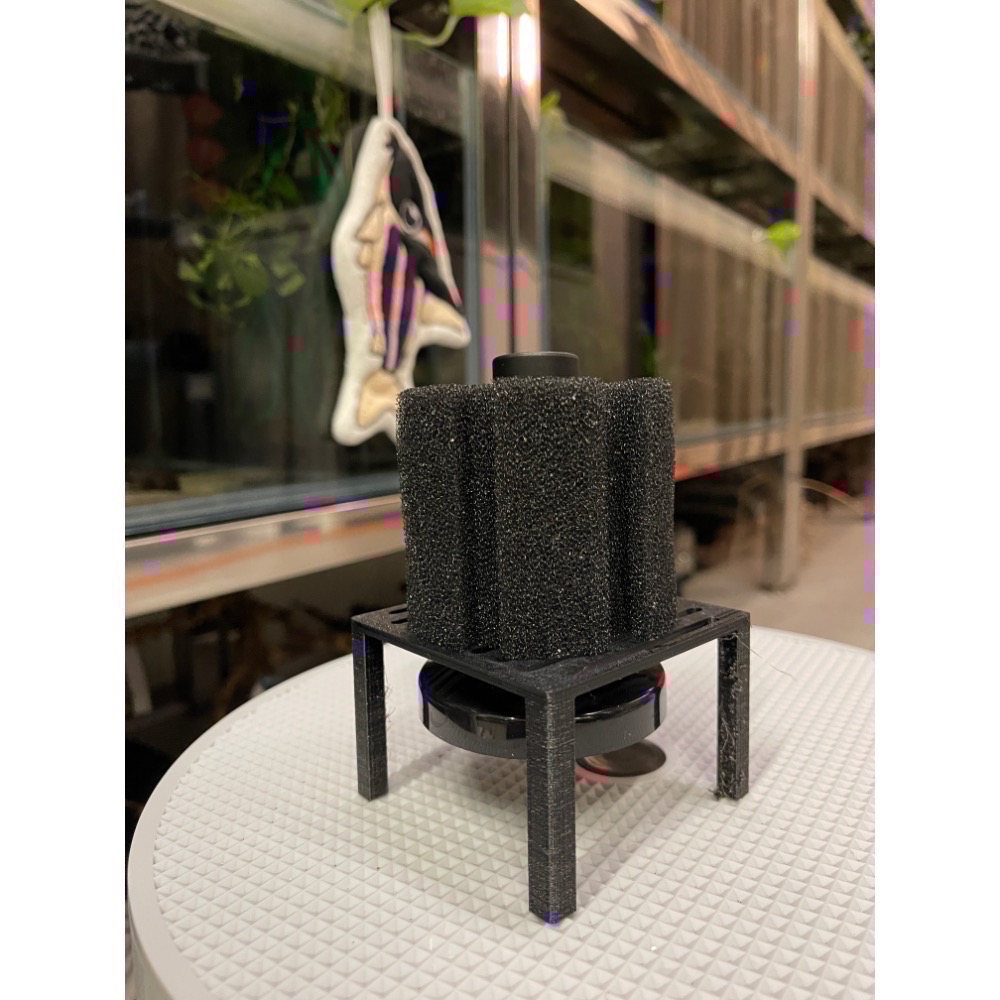 鼠博館-設備-坐式水妖精｜水妖精支架2.0｜風管｜水草支架-細節圖4