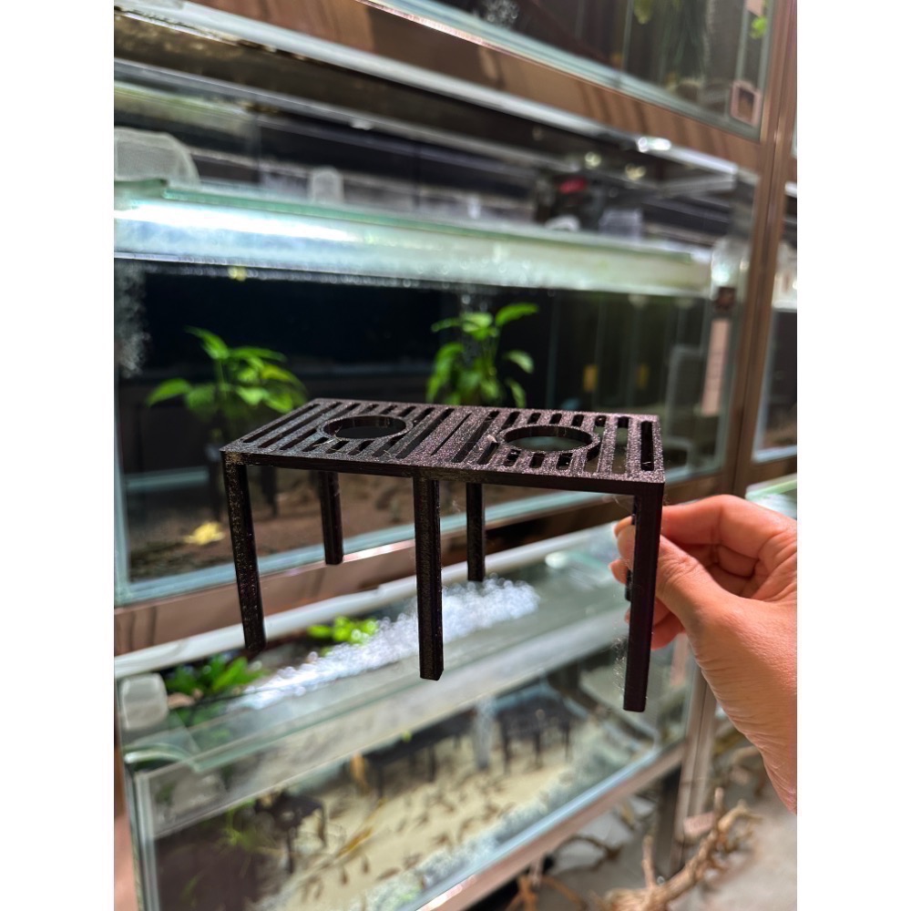 鼠博館-設備-坐式水妖精｜水妖精支架2.0｜風管｜水草支架-規格圖11