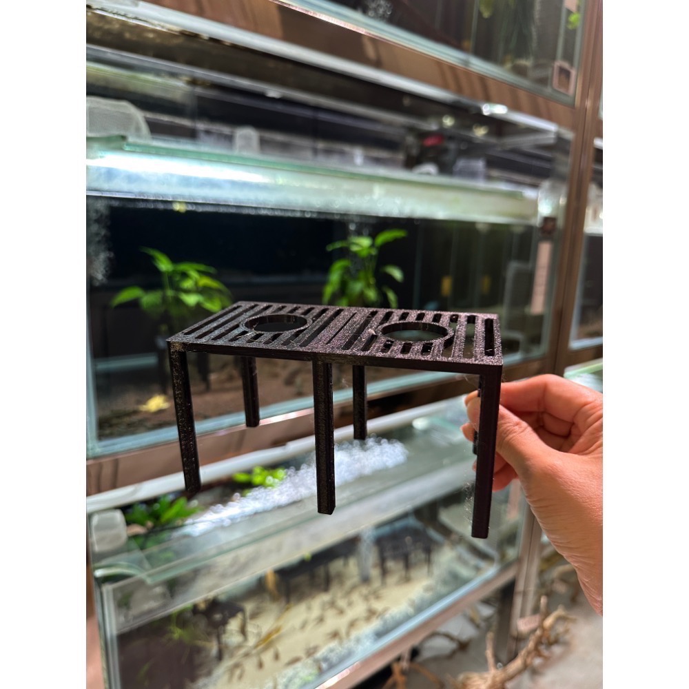 鼠博館-設備-坐式水妖精｜水妖精支架2.0｜風管｜水草支架-規格圖11