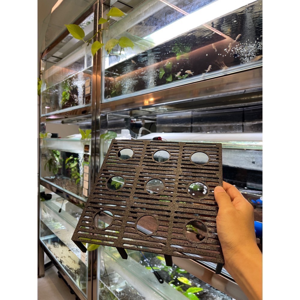 鼠博館-設備-坐式水妖精｜水妖精支架2.0｜風管｜水草支架-規格圖10