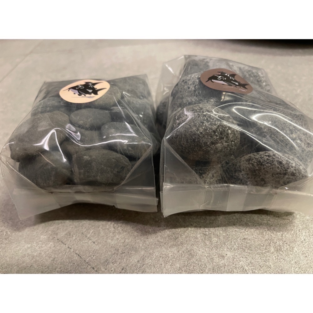 鼠博館-底沙-鼠饅頭麥飯石｜大顆河砂扁石-細節圖5