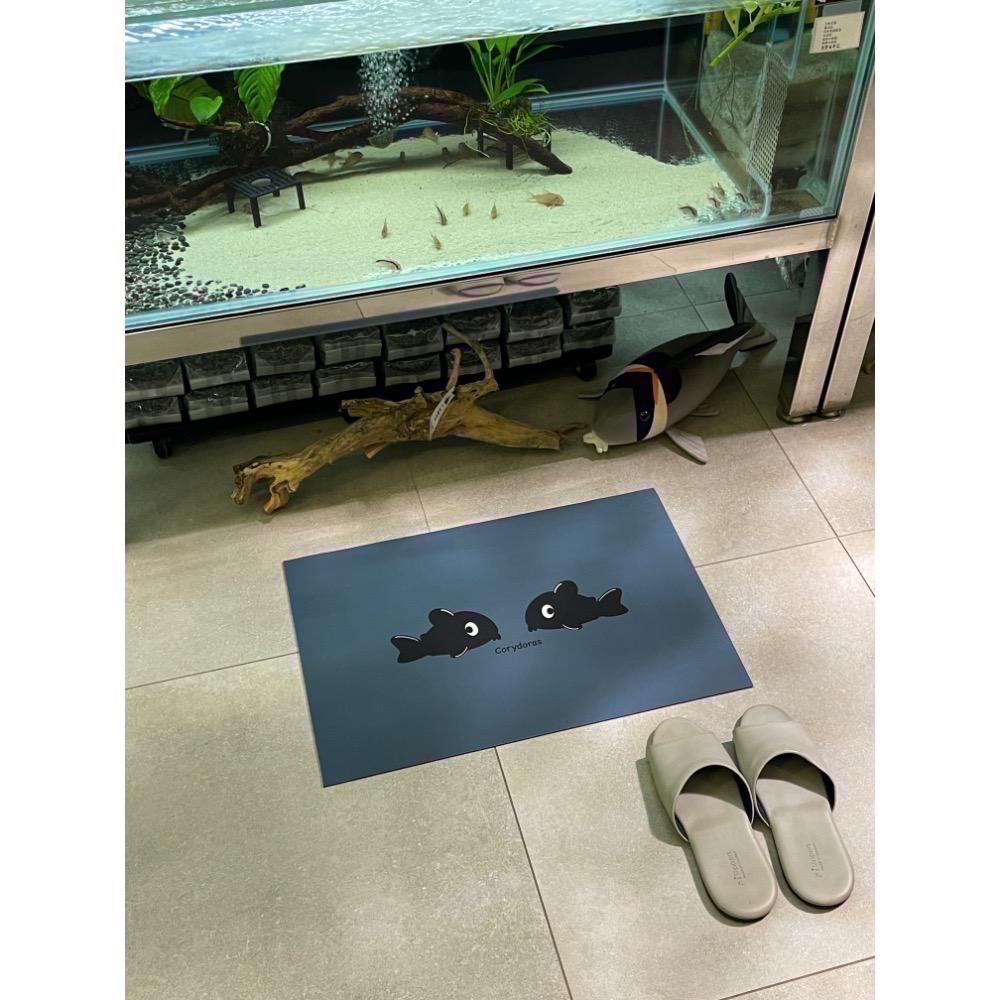 鼠博館-周邊-鼠魚地墊-細節圖3