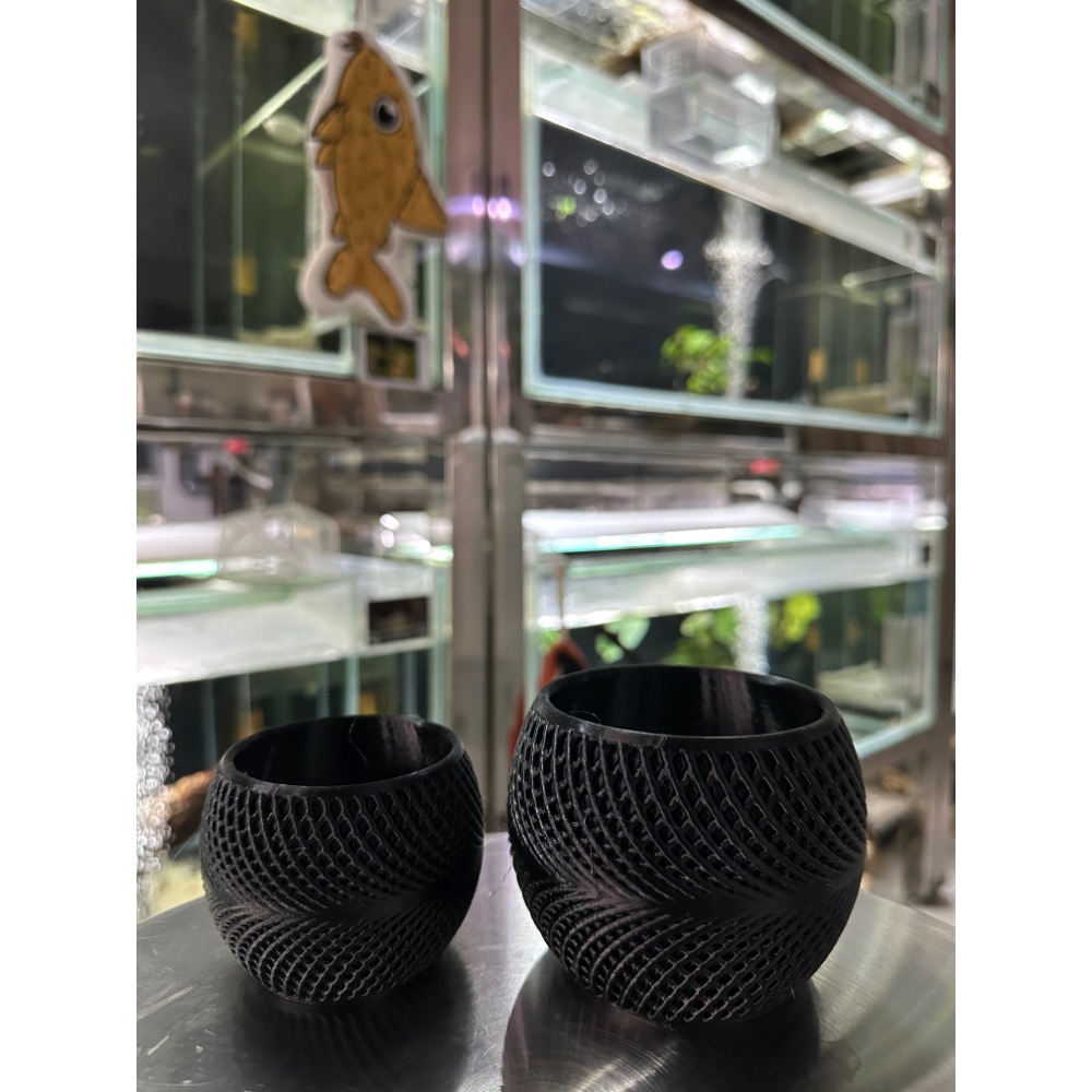黑色盆加大