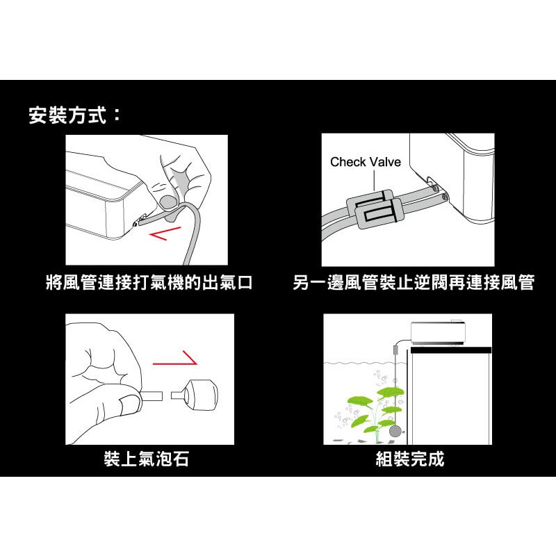 鼠博館-設備-水族先生 超靜音打氣機160S/320D/480D-細節圖5