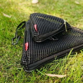 【24小時出貨】戶外PVC三角曬網/折疊收納/露營/便攜實用/四處懸掛/不佔空間-細節圖2