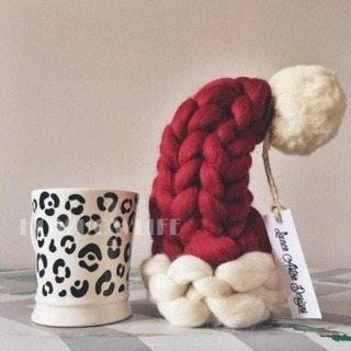 【24小時出貨】買二送一/冰島毛編織酒瓶聖誕帽/聖誕裝飾/聖誕禮物/編織聖誕帽/聚會佈置/聖誕節氣氛裝飾/聖誕裝飾-細節圖5