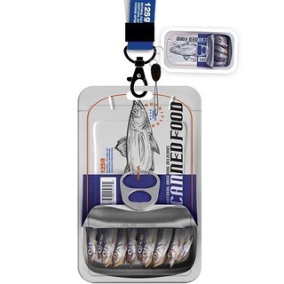 【24小時出貨】設計款沙丁魚硬質證件套/鑰匙卡套/識別證套/gogoro/悠遊卡套/交通卡套/設計款/高規格保護/防折損-細節圖2