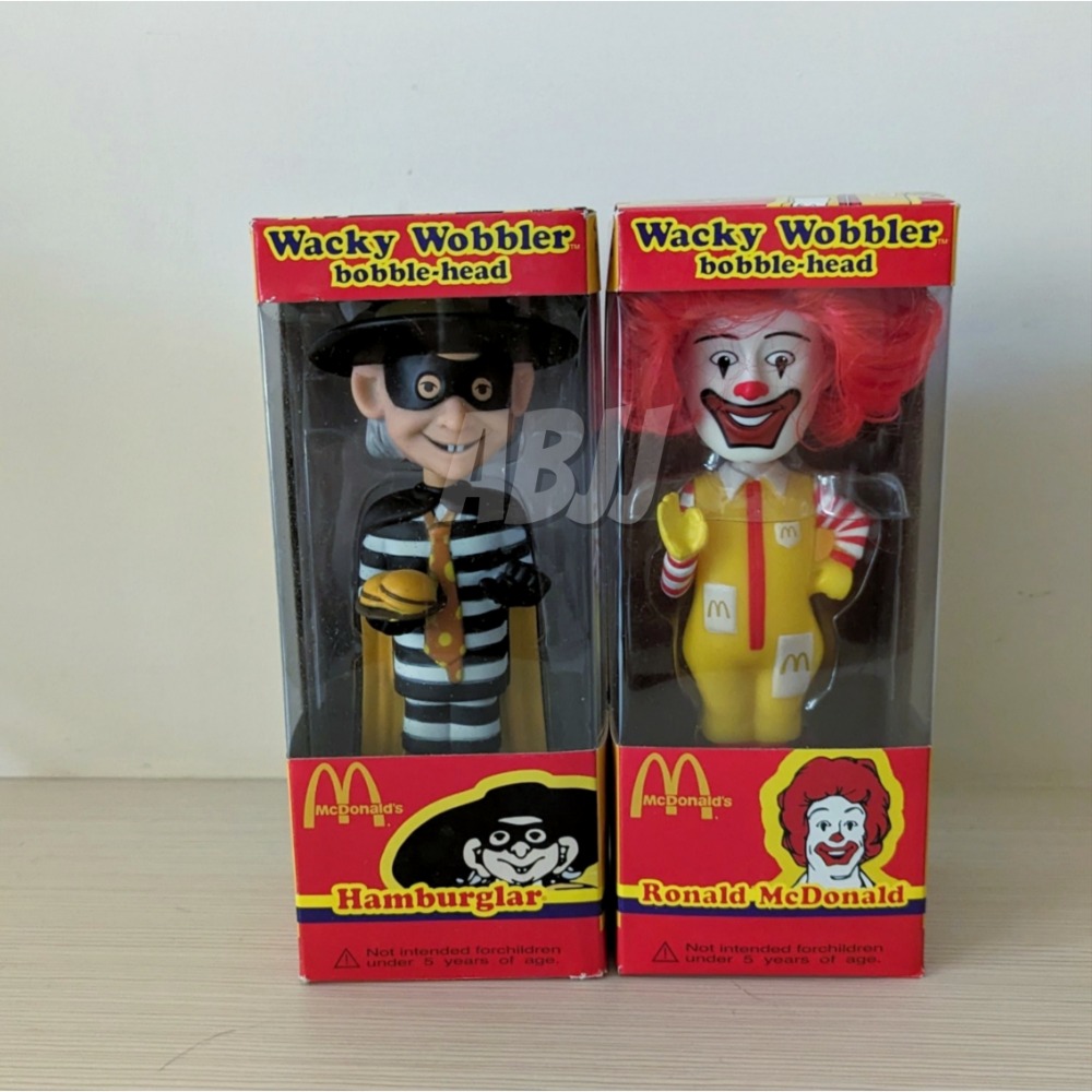 FUNKO Wacky Wobbler 麥當勞搖頭公仔一對-細節圖3