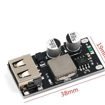 ☆四月科技能源☆直流降壓模塊12V24V轉QC3.0快充 單USB手機充電板-細節圖3